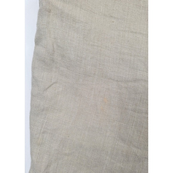 Polo Ralph Lauren Mens 35 Tan Beige 100% Linen Double Pleated Shorts Classic Fit - Picture 7 of 8